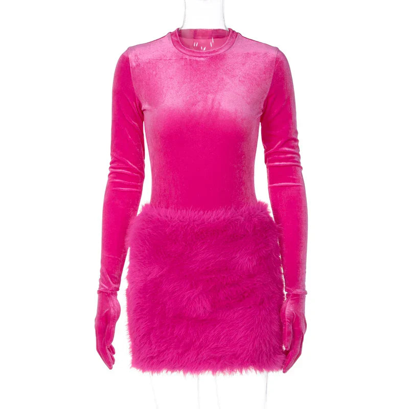 Levoire | Velours Manche Longue Gants Unis