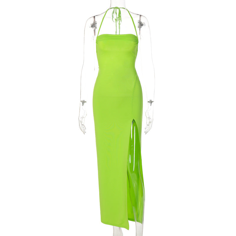 Levoire | Décolleté Dos Nu Dos Drapée Robe Maxi