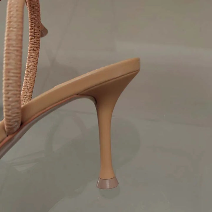 Levoire | Chaussures À Plateforme Résistantes À La Chaleur Avec Des Diamants D'Eau