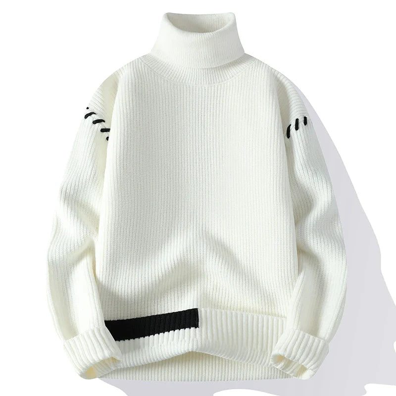 Levoire | Modèle en blouse à col rond à manches longues Blanc