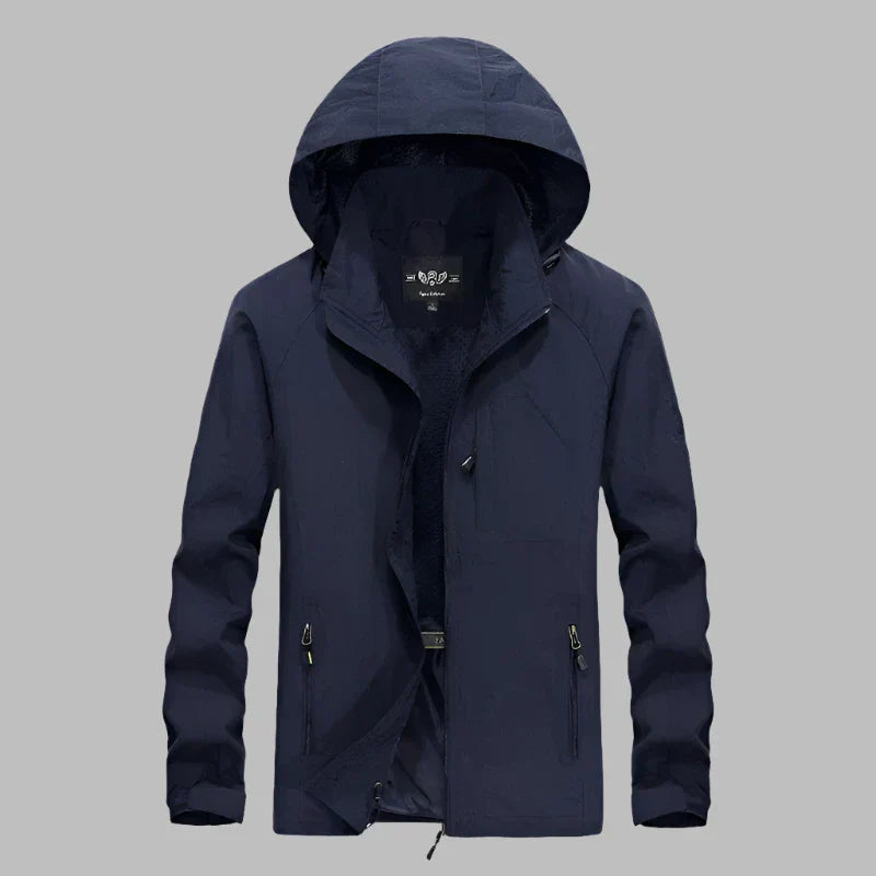 Levoire | Veste En Fleece Pour Hommes Bleu foncé
