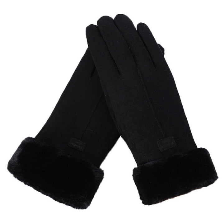 Avriane - Gants en fourrure d'hiver élégants et stylés pour femmes