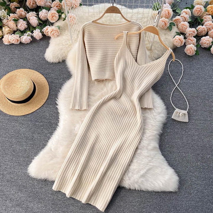 Levoire | Ensemble Confortable Élégant, Chaud & Stylé Abricot