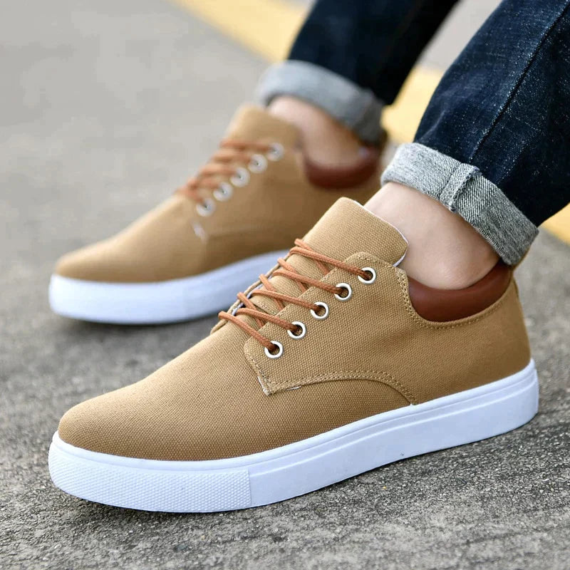 Levoire | Chaussures De Sport Pour Hommes Confortables Et Élégantes Beige