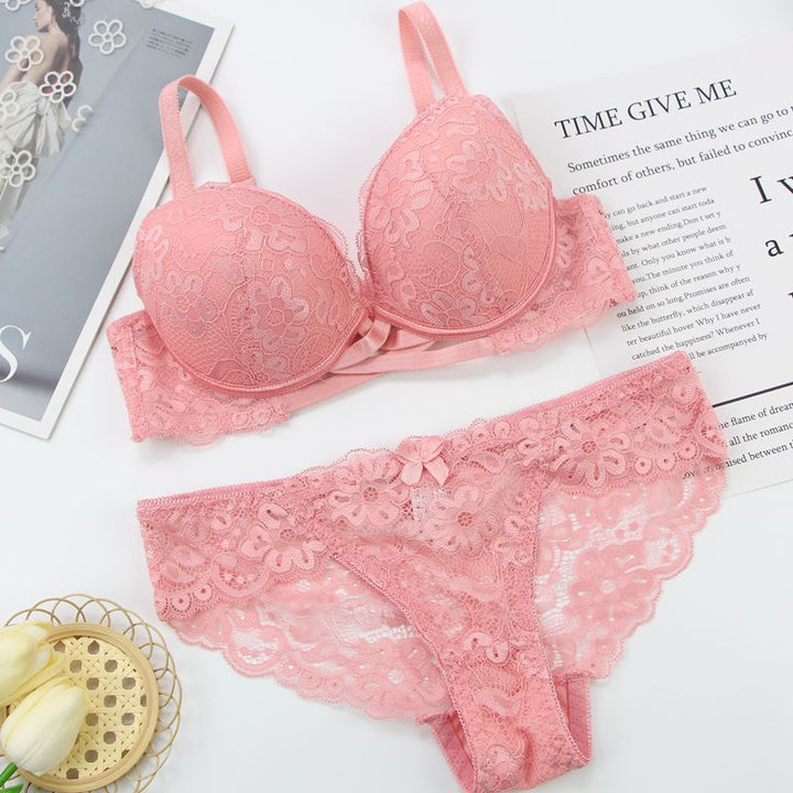 Levoire | Ensemble De Lingerie Push-Up En Dentelle Grande Taille