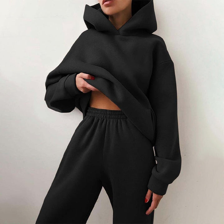 Levoire | Ensemble De Jogging Grande Taille Noir