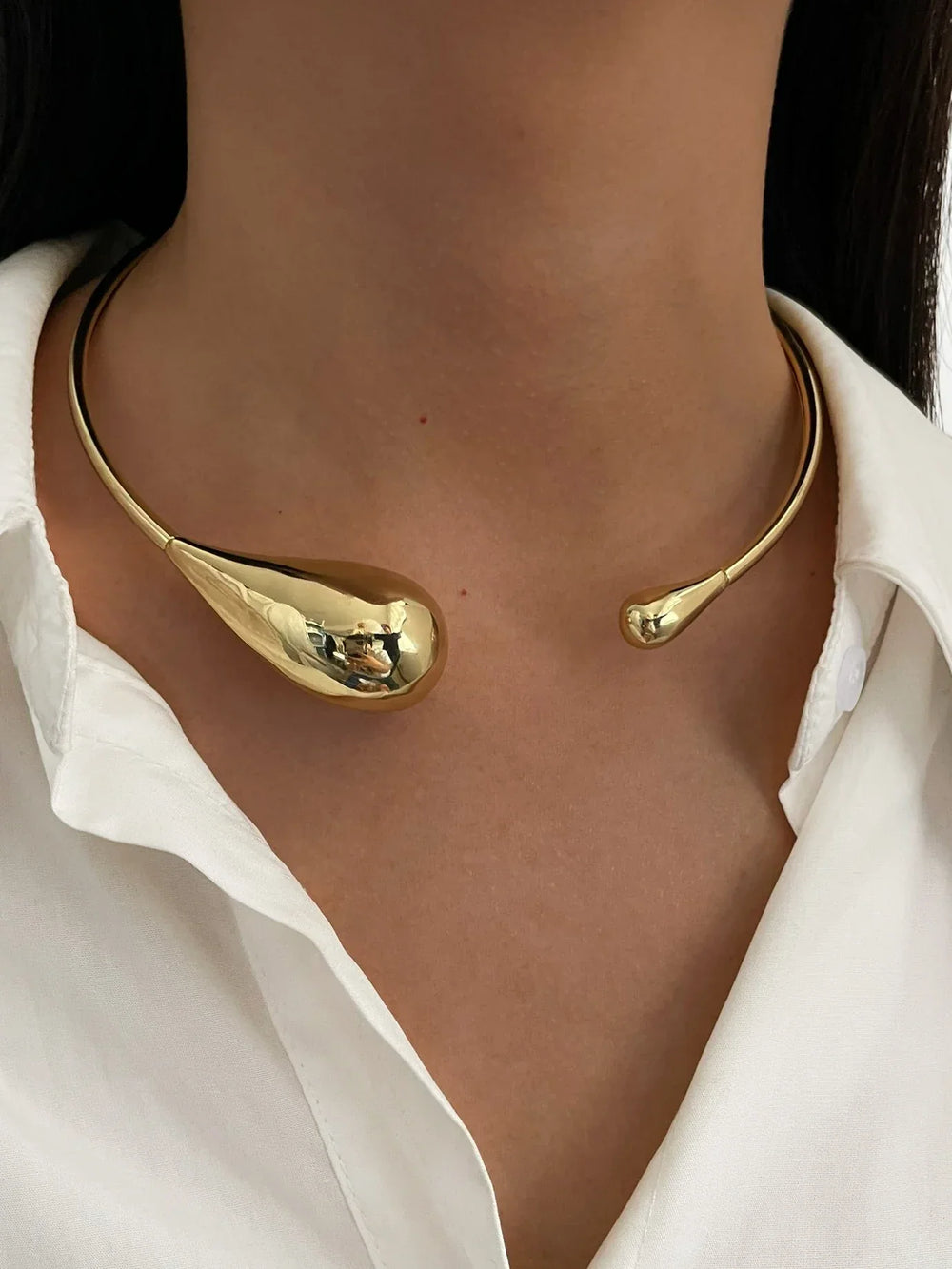 Levoire | Choker Goutte Épais Femme