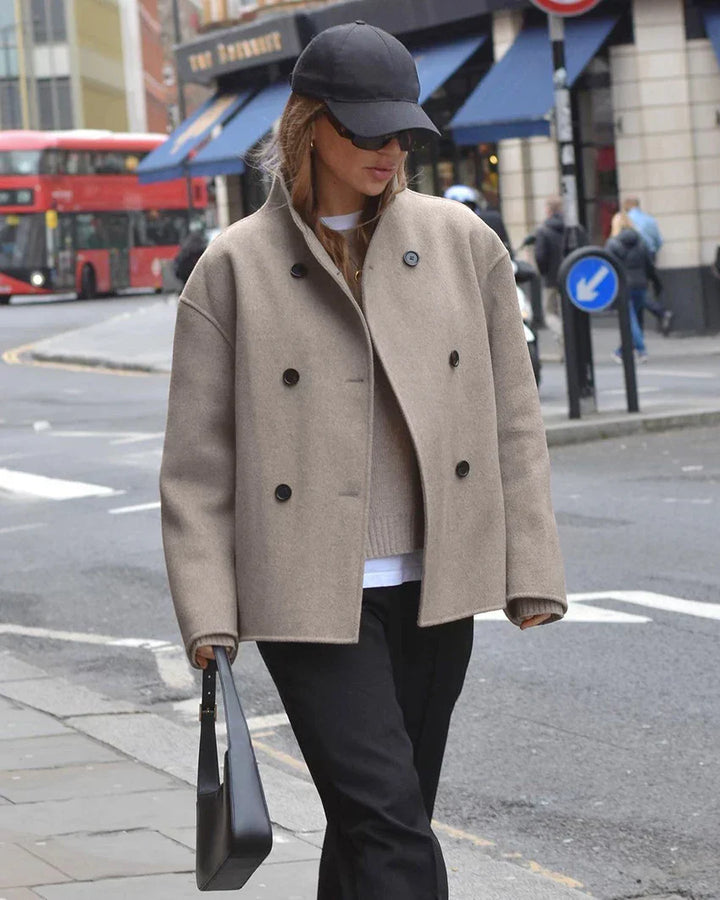 Levoire | Manteau général à la mode et minimaliste Marron