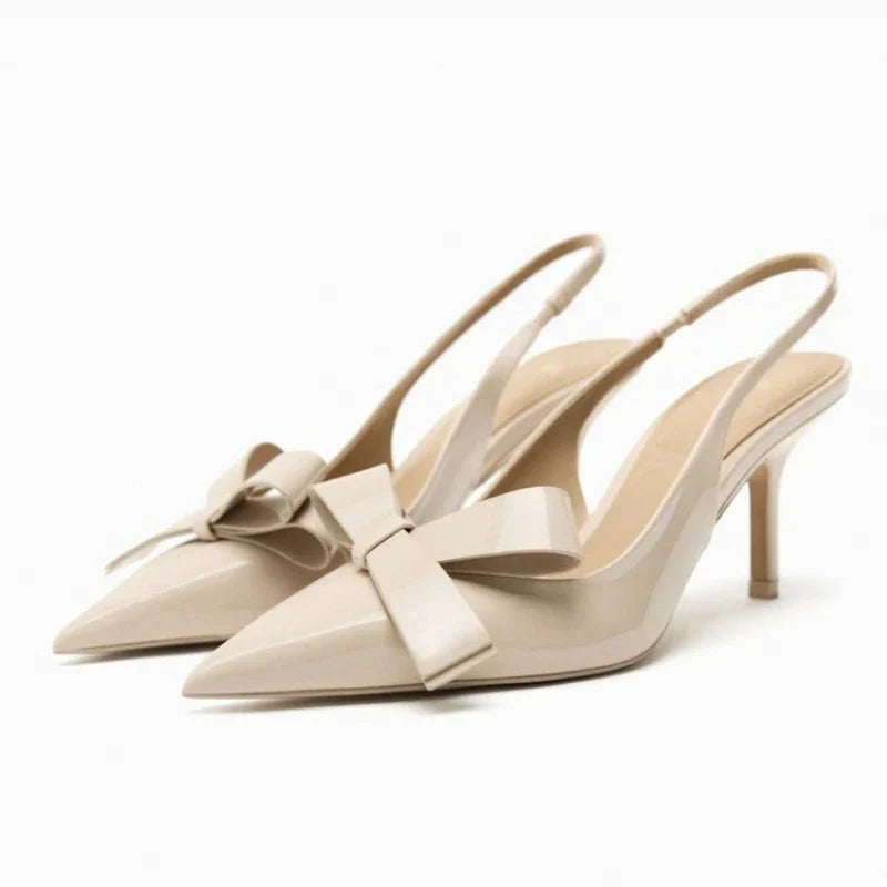 Levoire | Chaussures À Talons Élégants Avec Boucle Beige