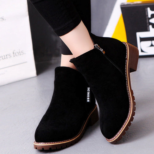Levoire | Bottes En Cuir Sauvage Avec Semelles Anti-Dérapantes