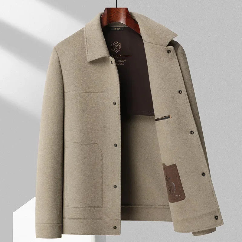 Levoire | Veste Élégante À Boutons Chameau