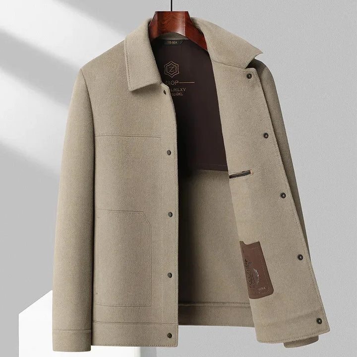 Levoire | Veste Élégante À Boutons Chameau