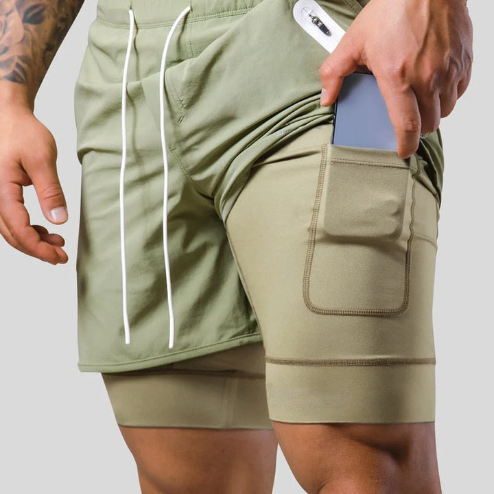 Levoire | 2 En 1 Pantalons De Sport Idéal Pour Chaque Entraînement