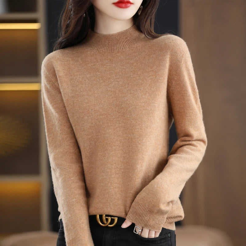 Levoire | Pull En Tricot Stylé Braun