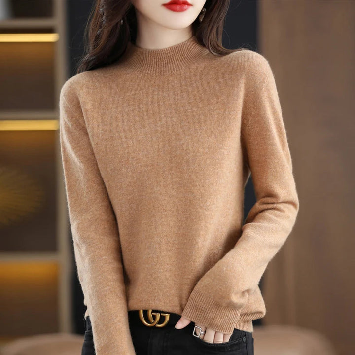 Levoire | Pull En Tricot Stylé Braun