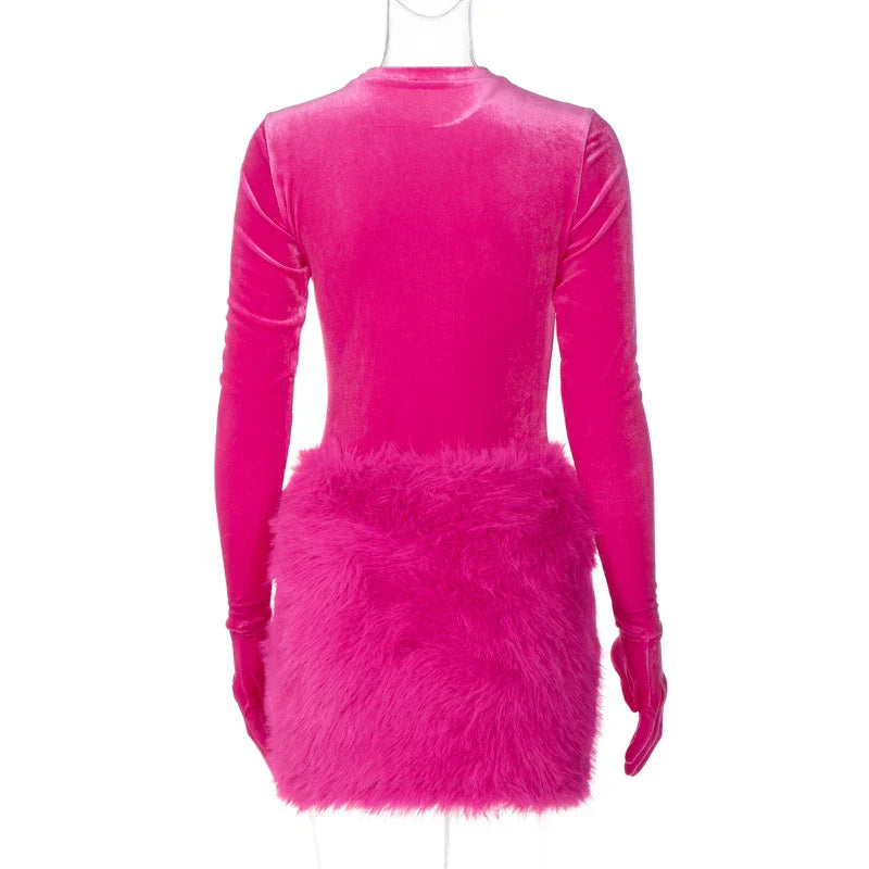 Levoire | Velours Manche Longue Gants Unis