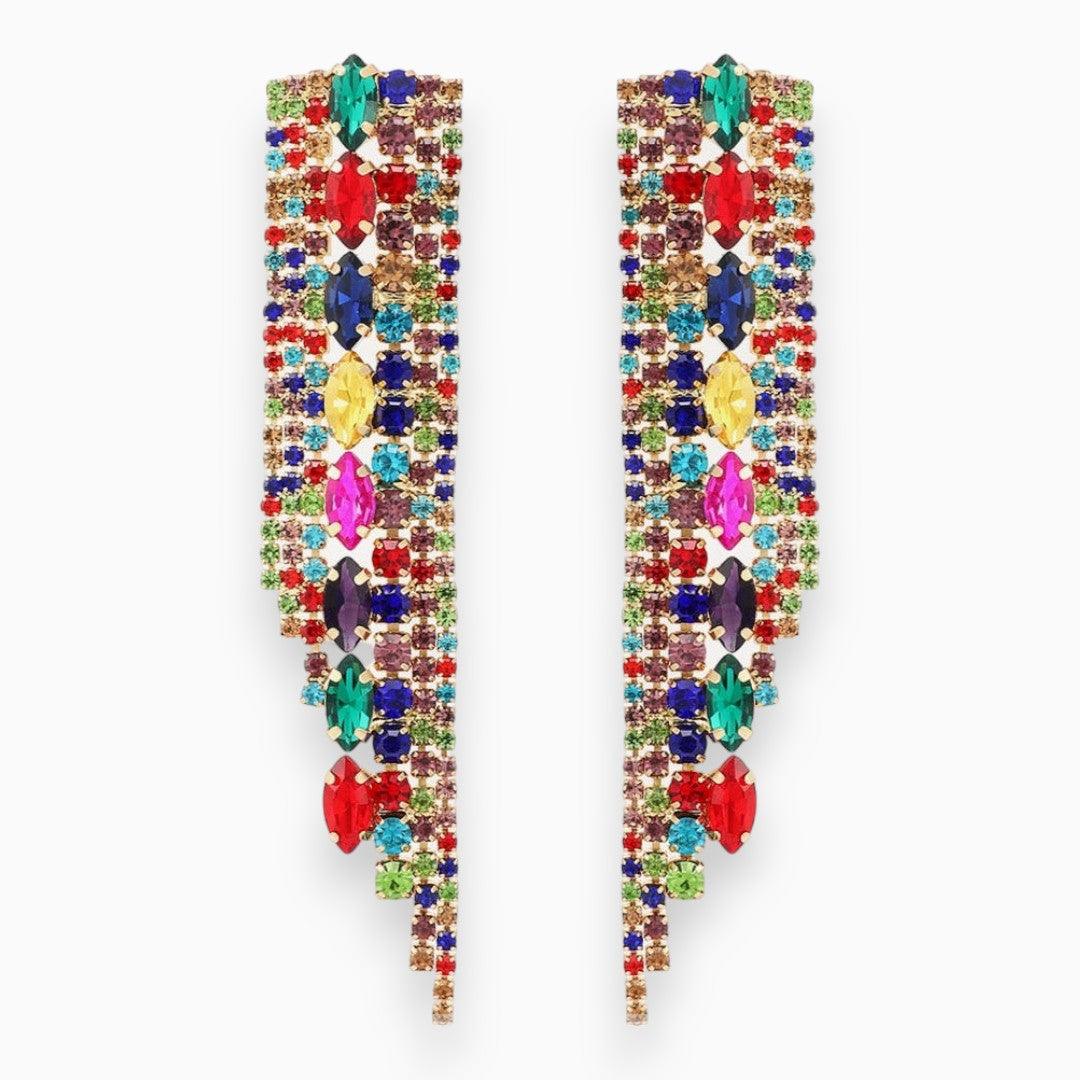 Levoire | Bunte Boucles D'Oreilles Funk Kimalle