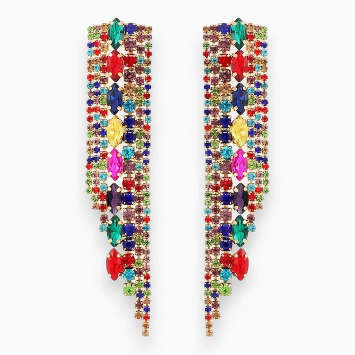 Levoire | Bunte Boucles D'Oreilles Funk Kimalle