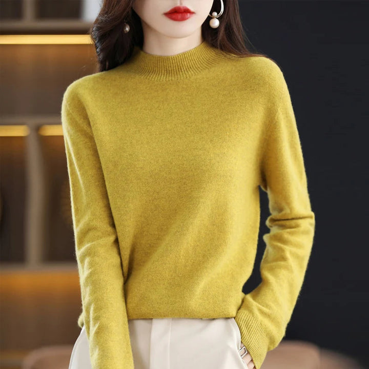Levoire | Pull En Tricot Stylé JAUNE