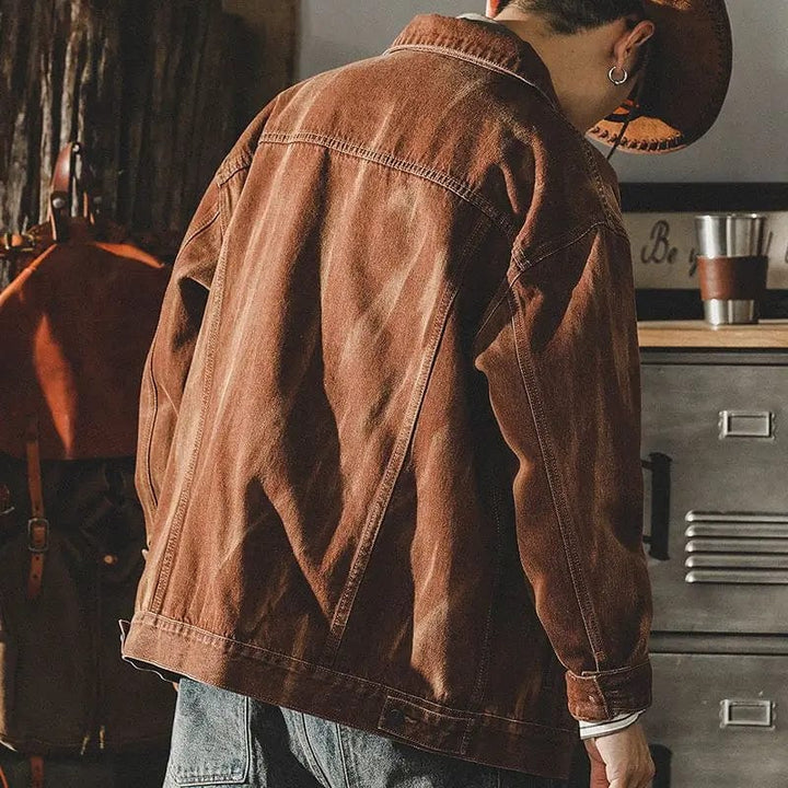 Levoire | Veste En Denim Vinalbum À Manches Longues