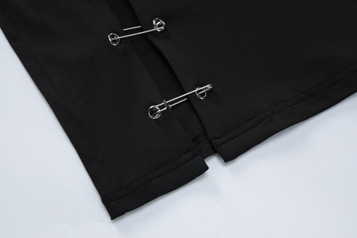 Levoire | Une Épaule Mini Robe Sans Manches
