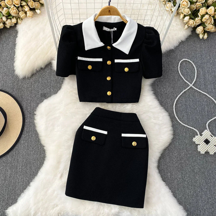 Levoire | Robe À Manches Bouffantes noir