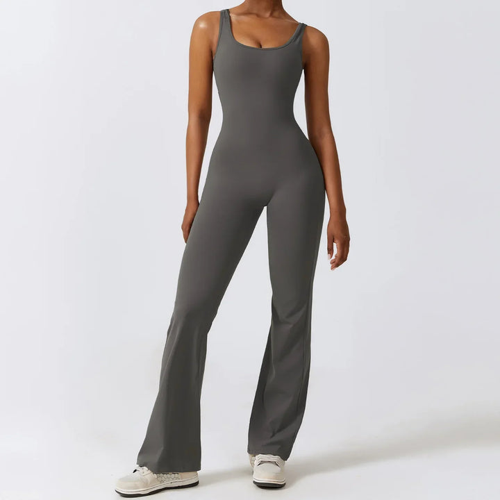Levoire | Combinaison Fitness Femme Far Mountain Gris