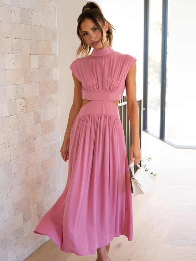 Levoire | Robe Courte Taille Haute Décolletée