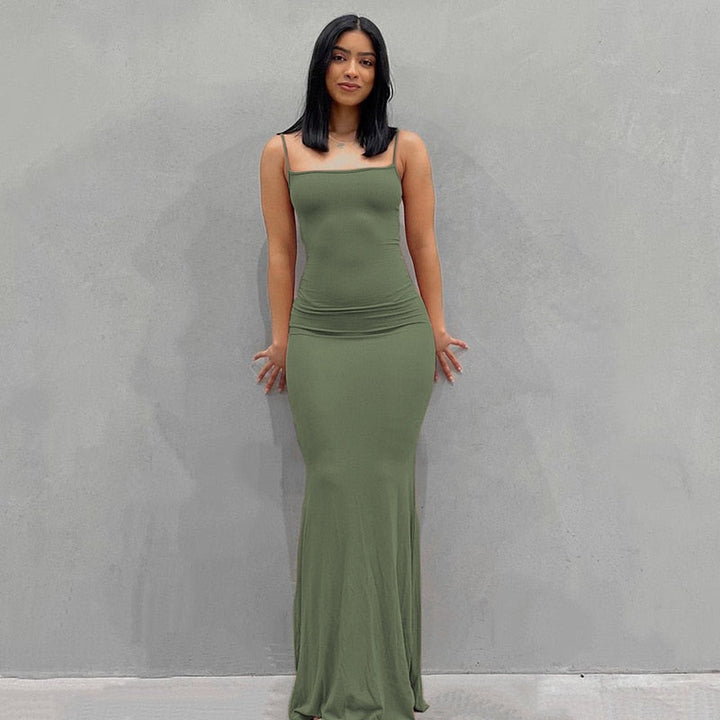 Levoire | Élégante Robe De Soirée Bodycon Confortable Vert