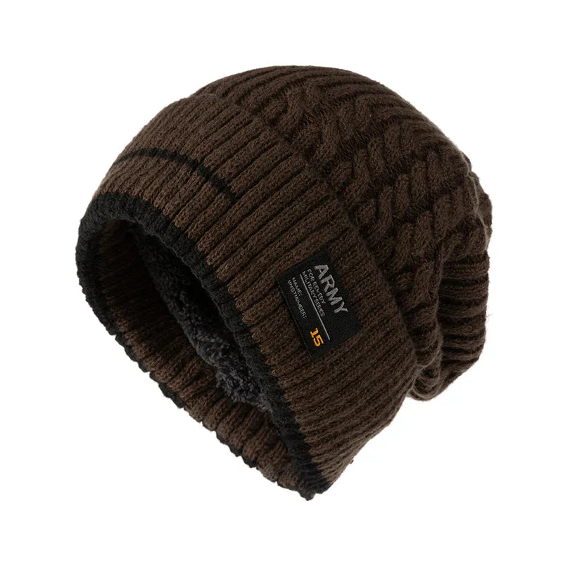 Levoire | Tricoté D'Hiver Pour Hommes Et Femmes Café Taille Unique