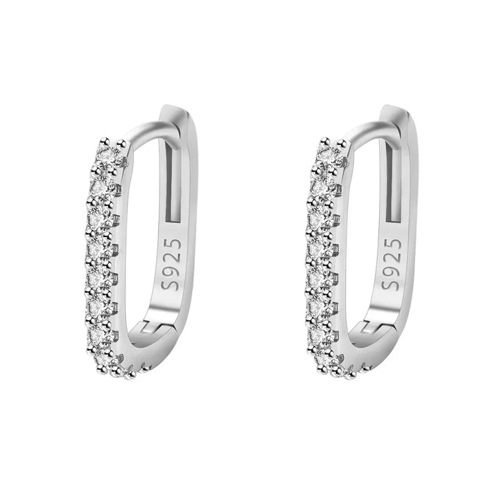 Levoire | Créoles En Argent Et Cristal Argent