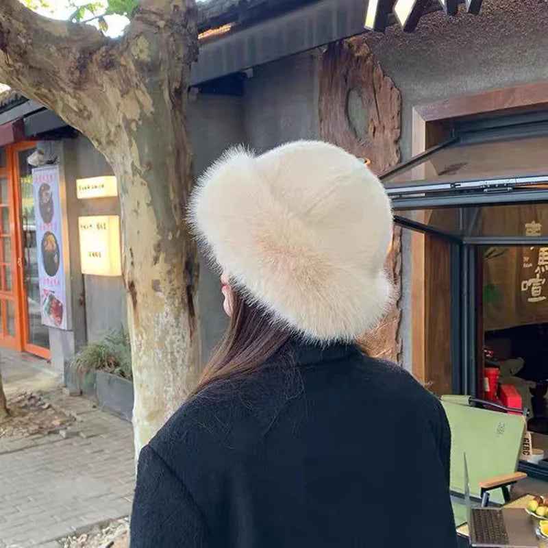 Levoire | Chapeau Pour Femme En Coton Mongol Blanc