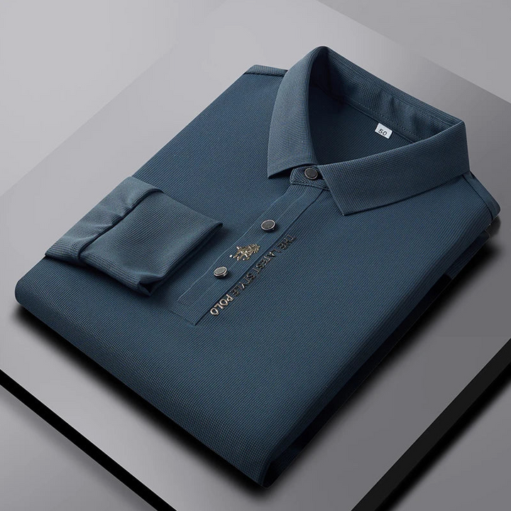 Levoire | S'habiller avec des manches longues luxueuses Bleu