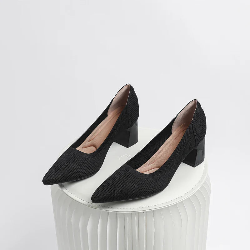 Levoire | Chaussures À Talons Colorées Luxueuses Pour Femmes Noir