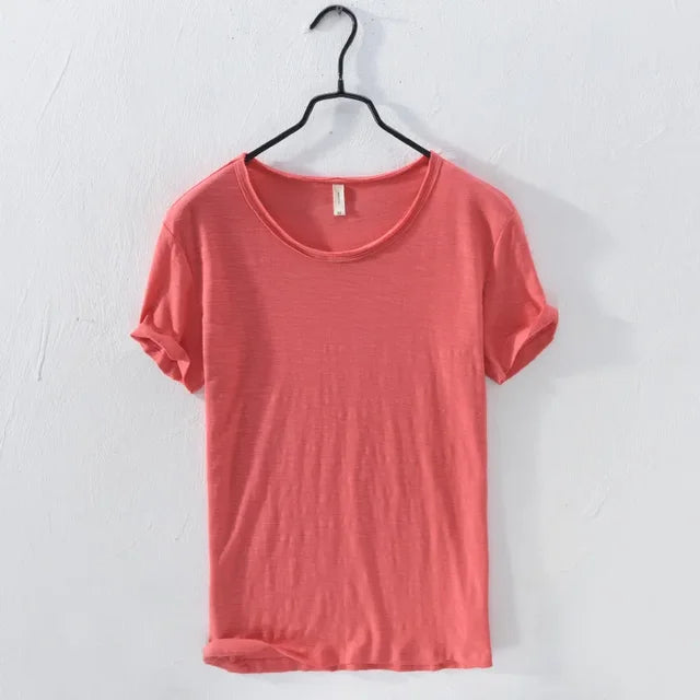 Levoire | T-Shirt Homme Slim Fit En Coton Rot