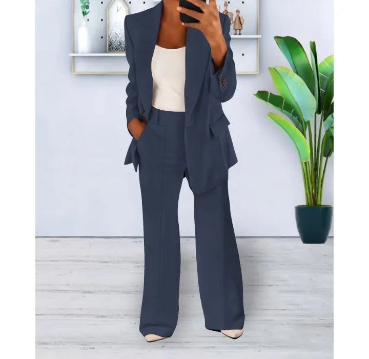 Levoire | Élégant ensemble de pantalon et de veste pour femmes