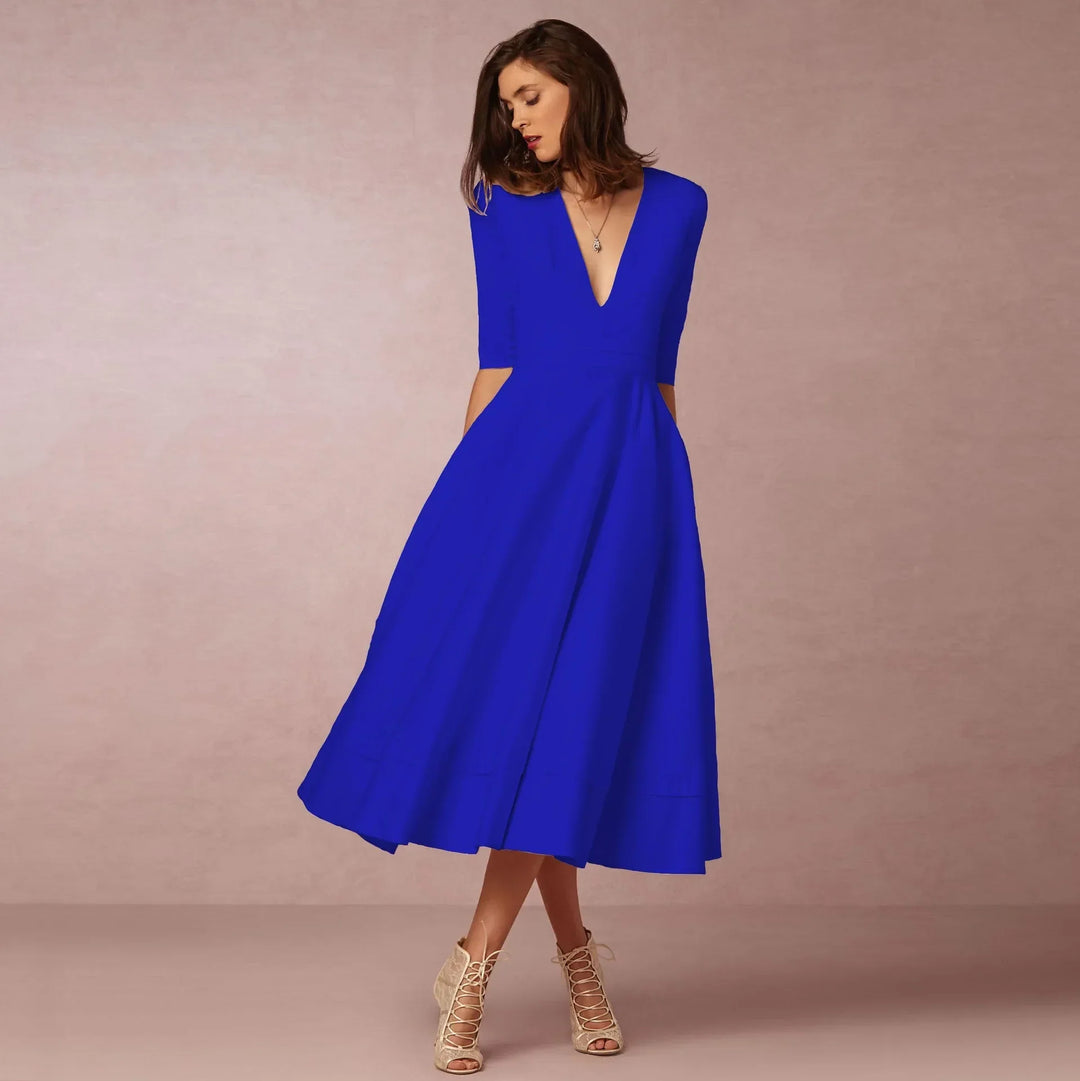 Levoire | Robe Style Princesse Bleu