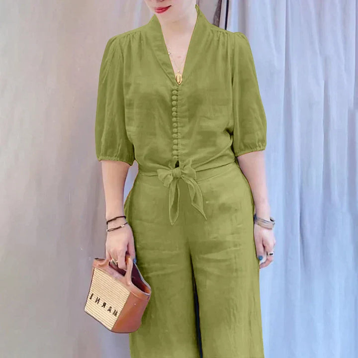 Levoire | Ensembles En Coton Pour Femmes Vert