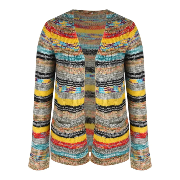 Levoire | Gilet en tricot multicolore