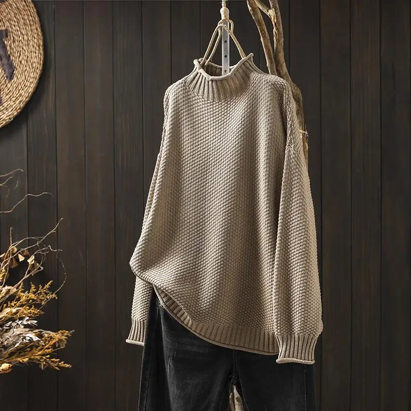 Levoire | Pull En Cachemire Pour Femmes Khaki