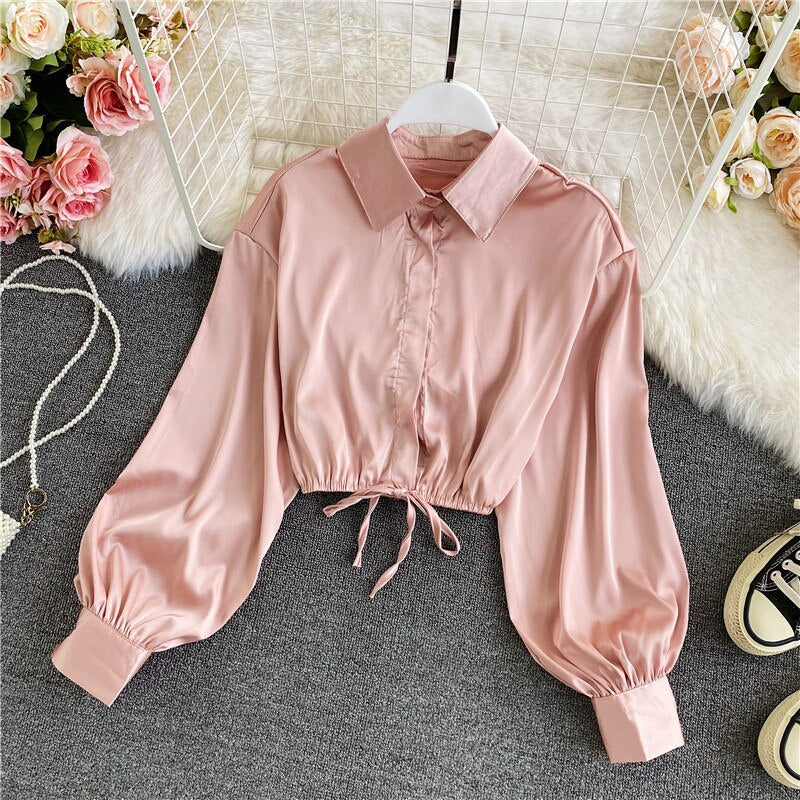 Levoire | Blouse Élégante Et Mode Pour Femmes Rose Taille unique
