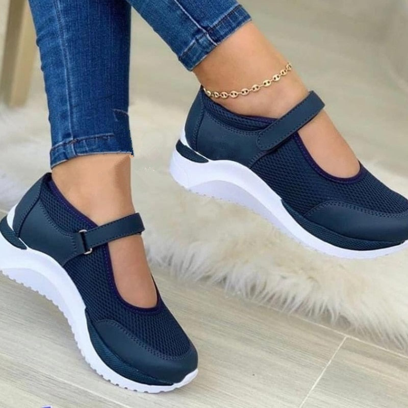 Levoire | Chaussures Avec Des Semelles Épaisses Bleu