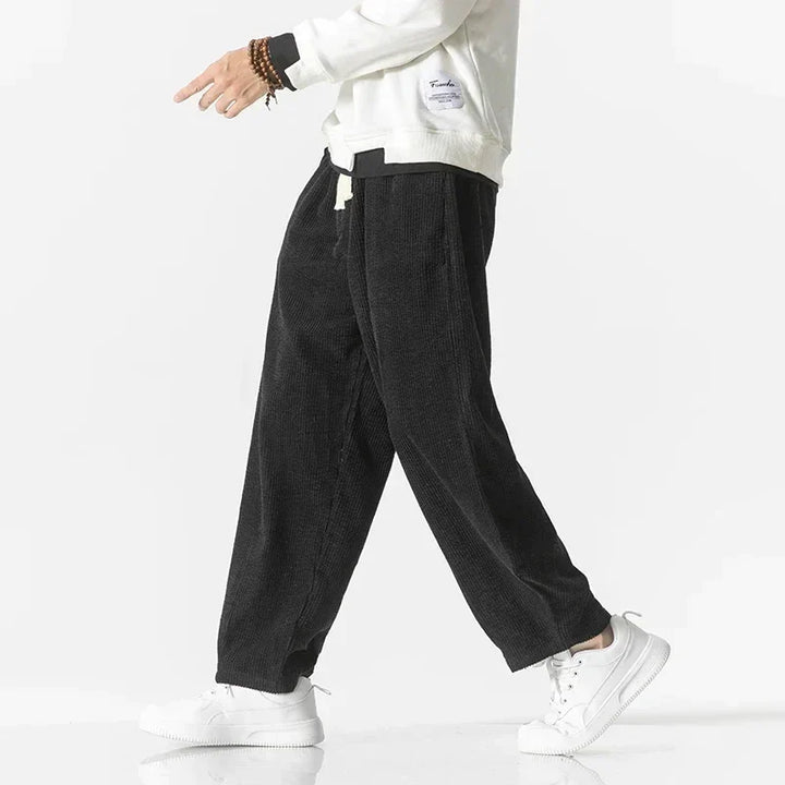 Levoire | Pantalon large en velours côtelé