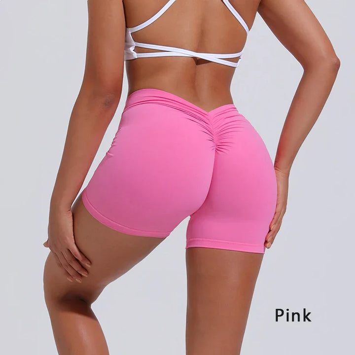 Levoire | Short Yoga V-Dos Rose