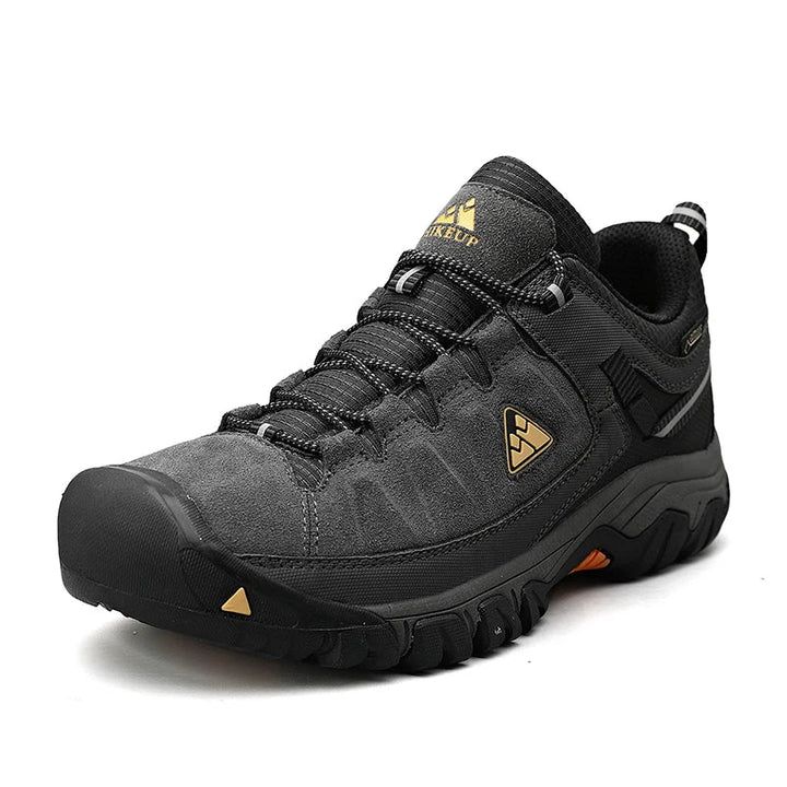 Levoire | Chaussures De Randonnée Ergonomiques Avec Renfort Pour Les Orteils Pour Hommes Gris Jaune
