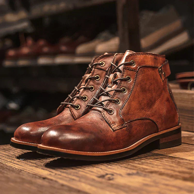 Levoire | Bottes Classiques Pour Hommes Avec Un Style Élevé Braun