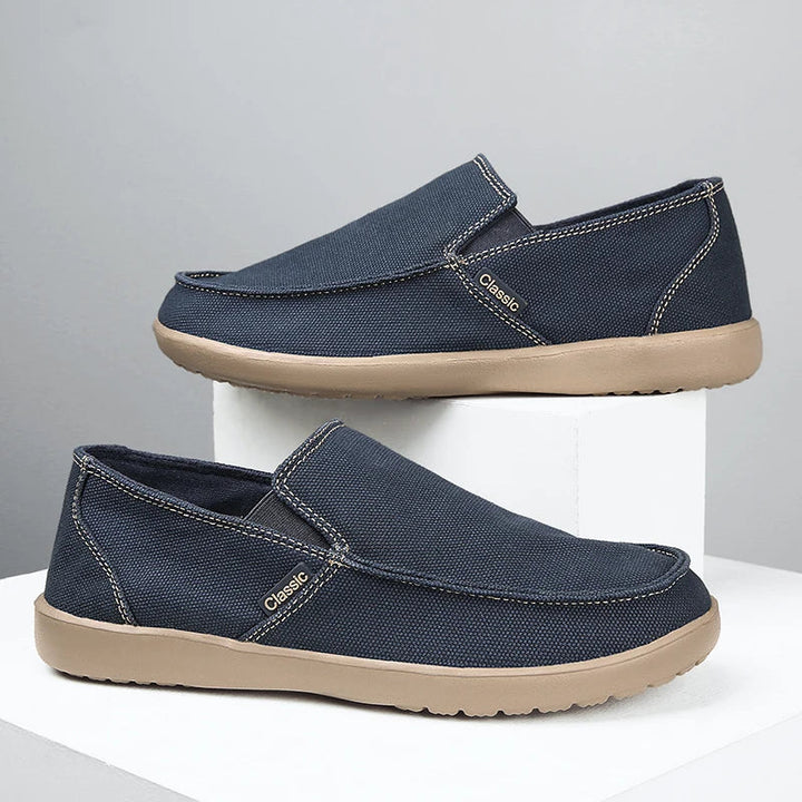 Levoire | Baskets Toile Élégantes Homme
