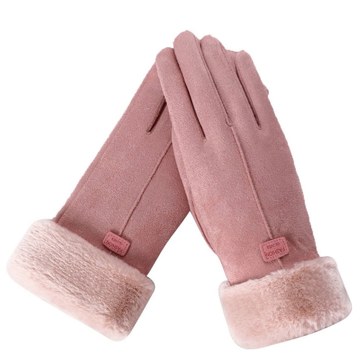 Avriane - Gants en fourrure d'hiver élégants et stylés pour femmes
