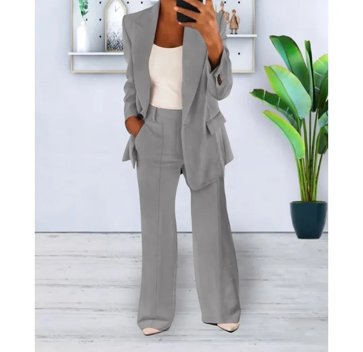 Levoire | Élégant ensemble de pantalon et de veste pour femmes