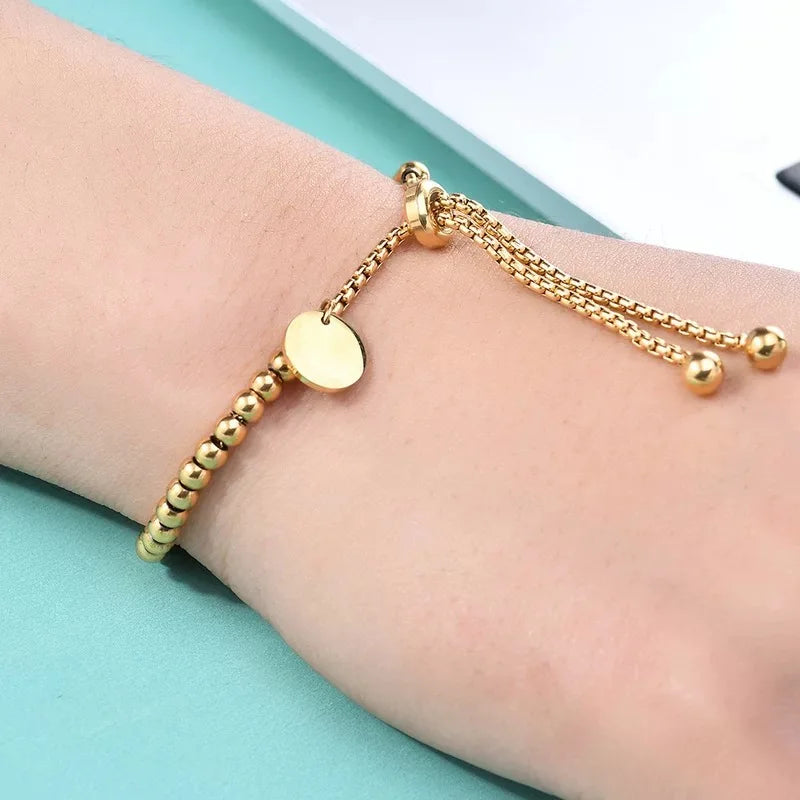 Levoire | Bracelet Doré À Perles